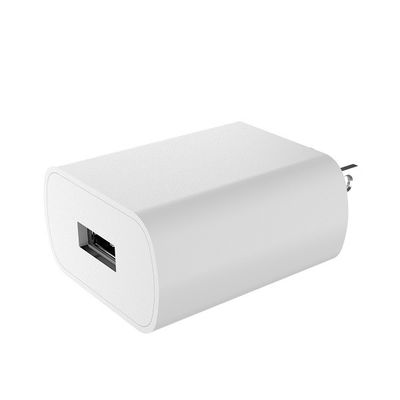 FCC 5V2.4A Single USB Charger USA By Fixed Plug