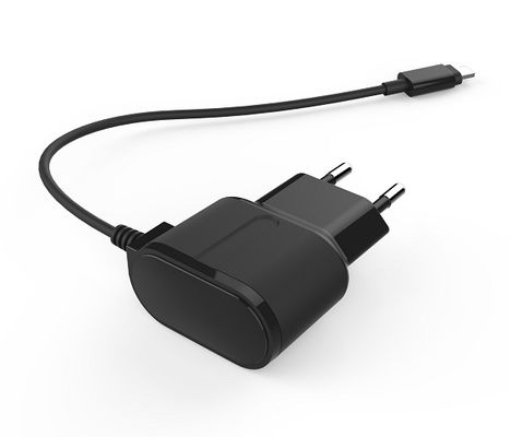 ErP Black MFi Lightning USB 5V2.4A European USB Power Adapter