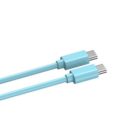 1.2M Type C To Type C 5V3A PVC Braided Charger Cords USB2.0