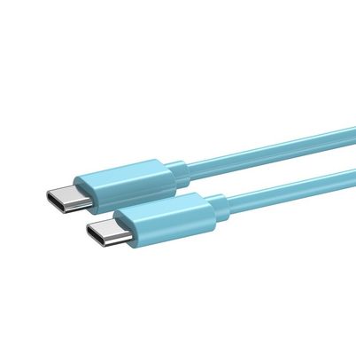 1.2M Type C To Type C 5V3A PVC Braided Charger Cords USB2.0